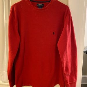 Men’s large Ralph Lauren Red thermal